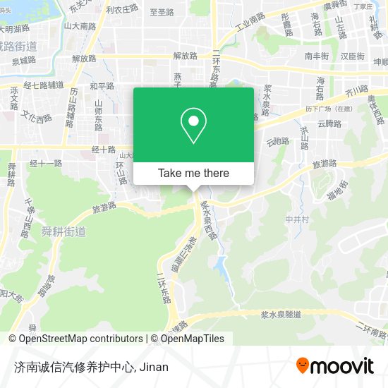 济南诚信汽修养护中心 map