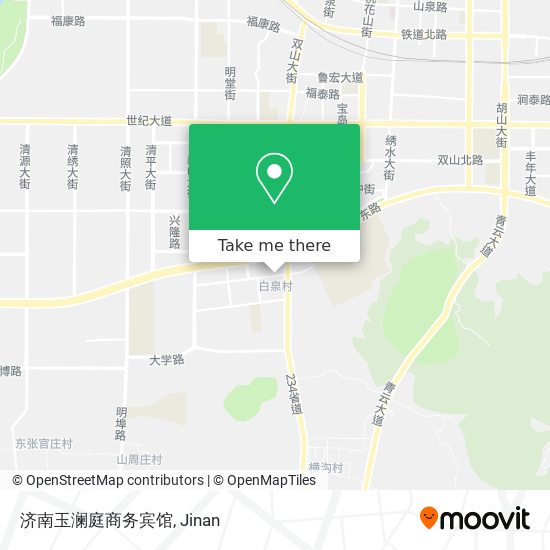 济南玉澜庭商务宾馆 map