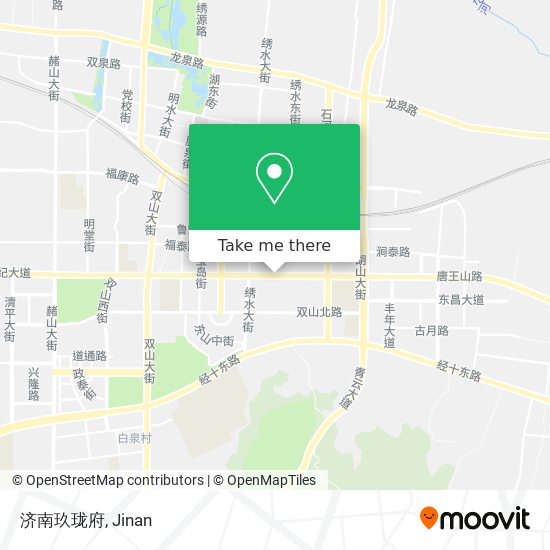 济南玖珑府 map