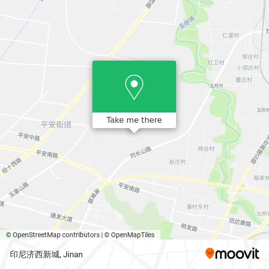 印尼济西新城 map