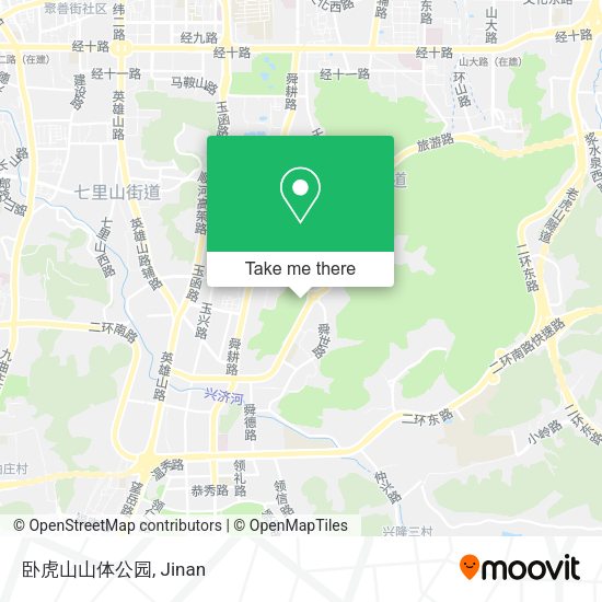 卧虎山山体公园 map