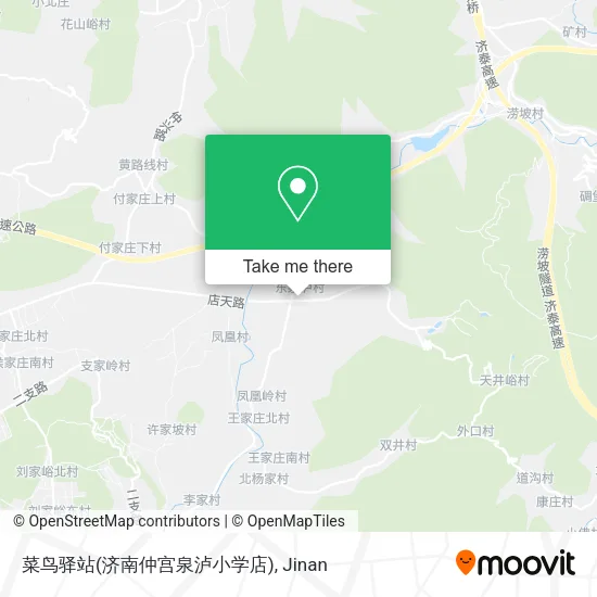 菜鸟驿站(济南仲宫泉泸小学店) map