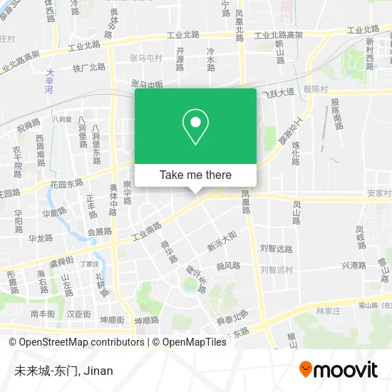 未来城-东门 map