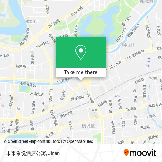 未来希悦酒店公寓 map