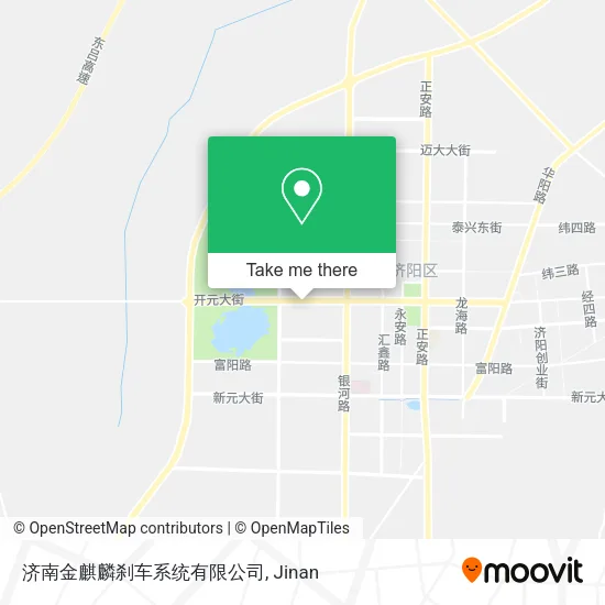 济南金麒麟刹车系统有限公司 map