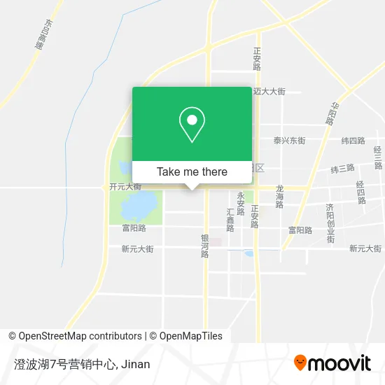 澄波湖7号营销中心 map