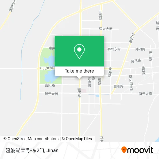 澄波湖壹号-东2门 map