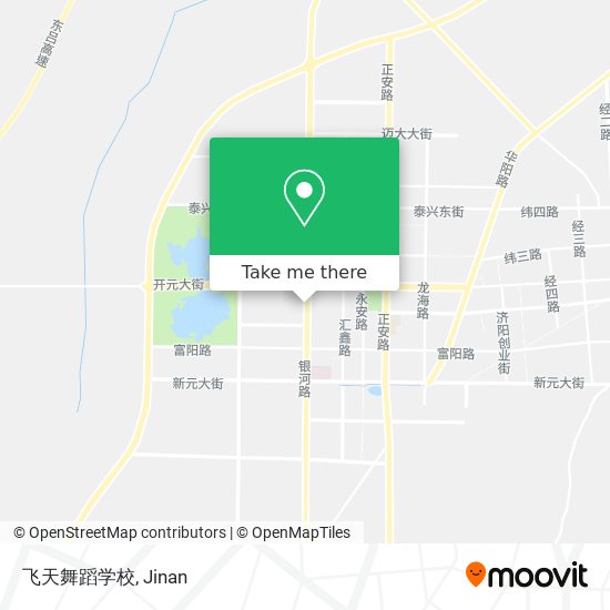 飞天舞蹈学校 map