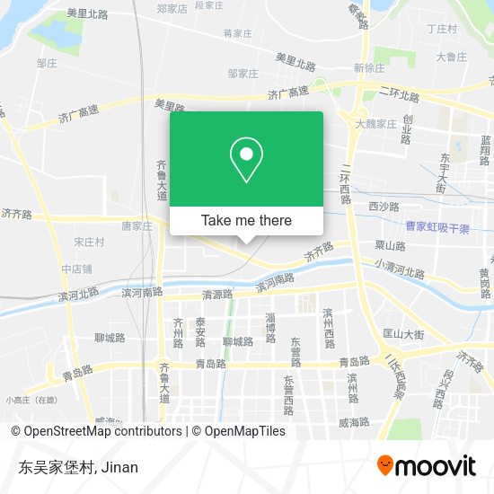 东吴家堡村 map