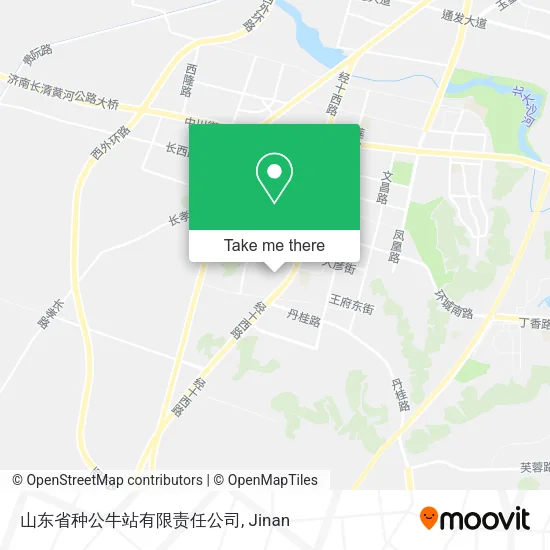 山东省种公牛站有限责任公司 map