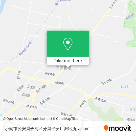 济南市公安局长清区分局平安店派出所 map