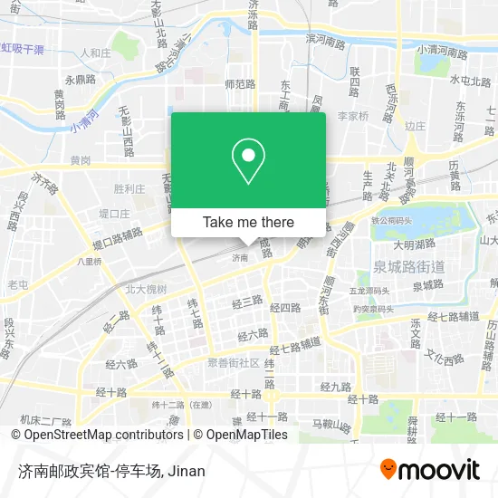 济南邮政宾馆-停车场 map