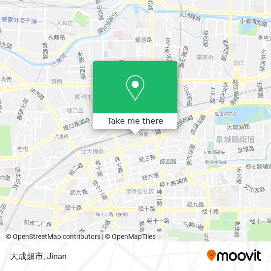 大成超市 map