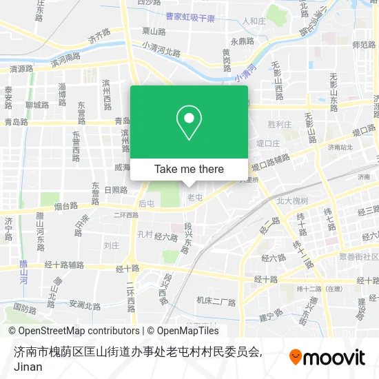 济南市槐荫区匡山街道办事处老屯村村民委员会 map