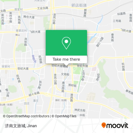济南文旅城 map