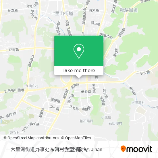 十六里河街道办事处东河村微型消防站 map