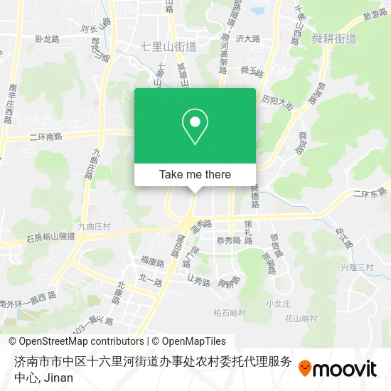 济南市市中区十六里河街道办事处农村委托代理服务中心 map