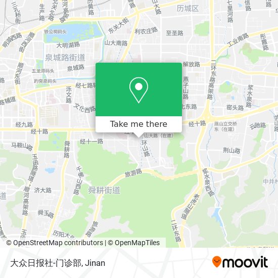 大众日报社-门诊部 map