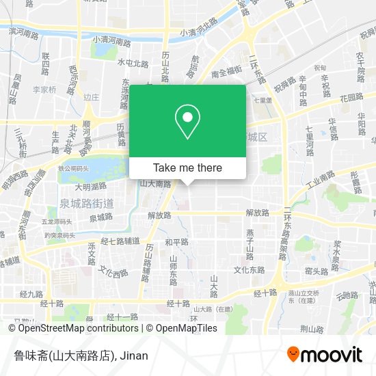 鲁味斋(山大南路店) map