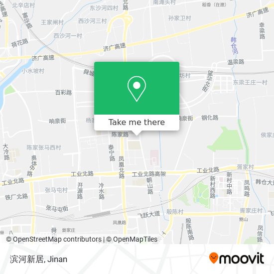 滨河新居 map