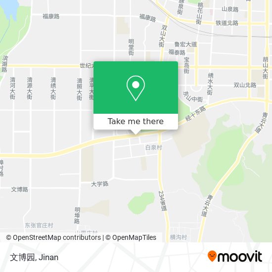 文博园 map