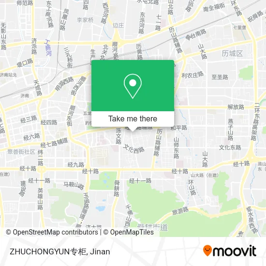 ZHUCHONGYUN专柜 map
