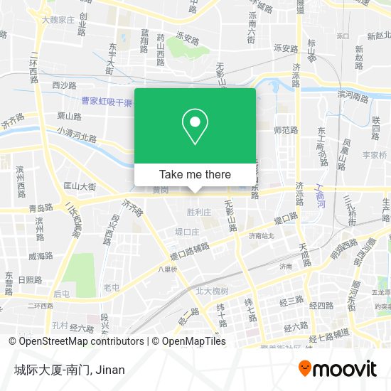 城际大厦-南门 map