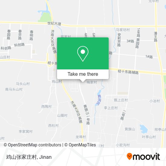 鸡山张家庄村 map
