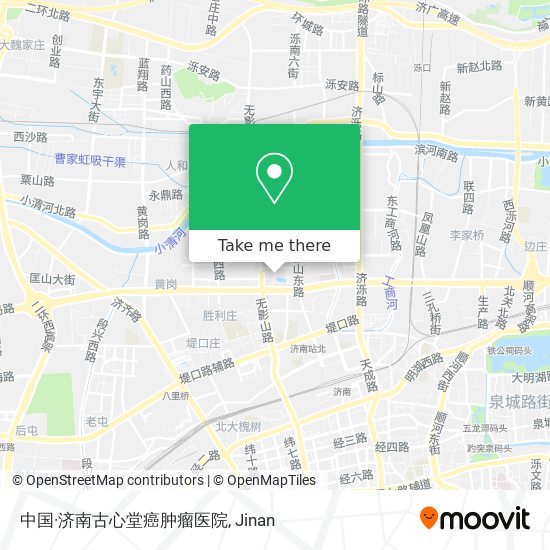 中国·济南古心堂癌肿瘤医院 map