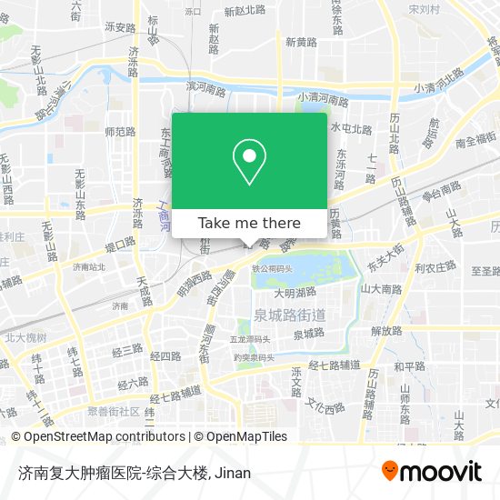 济南复大肿瘤医院-综合大楼 map