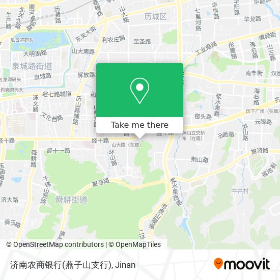 济南农商银行(燕子山支行) map