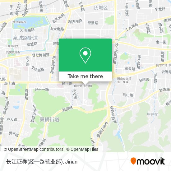 长江证券(经十路营业部) map