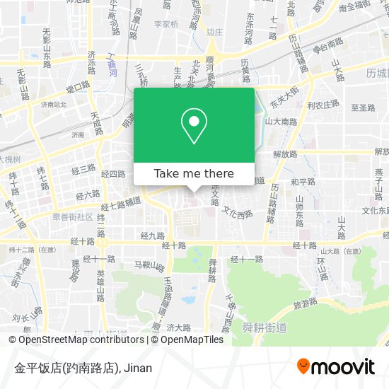 金平饭店(趵南路店) map