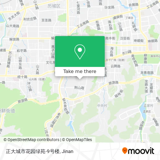 正大城市花园绿苑-9号楼 map