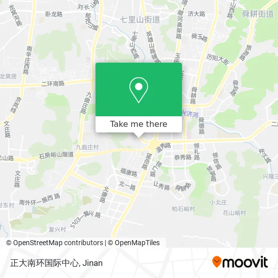 正大南环国际中心 map