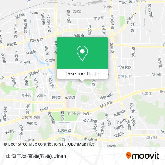 雨滴广场-直梯(客梯) map