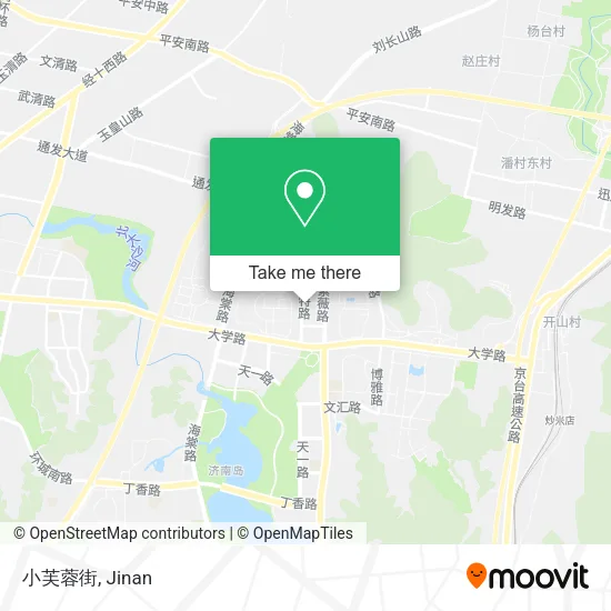 小芙蓉街 map