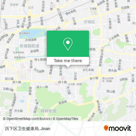 历下区卫生健康局 map