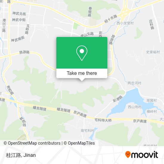 桂江路 map