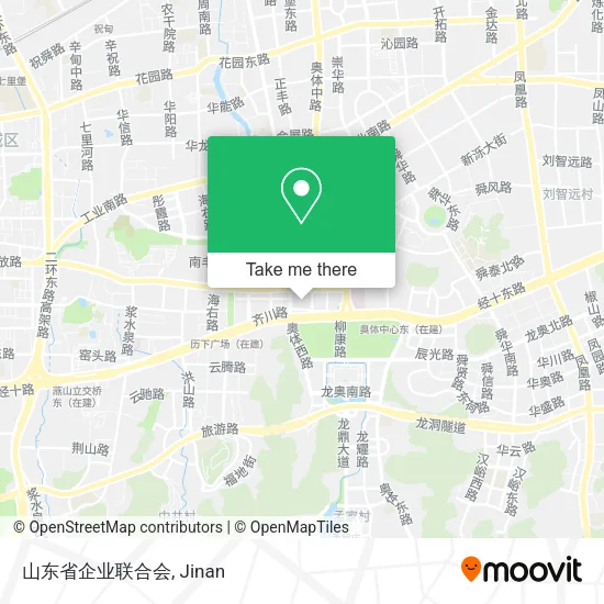 山东省企业联合会 map