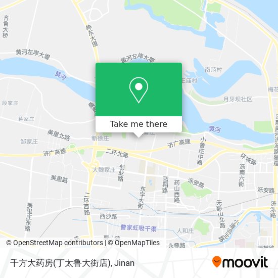 千方大药房(丁太鲁大街店) map