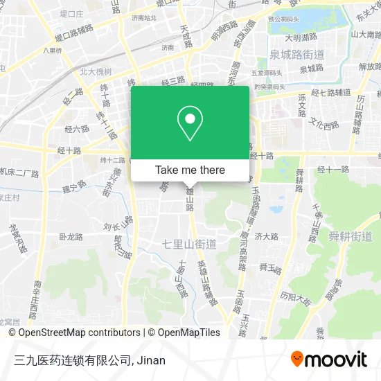 三九医药连锁有限公司 map