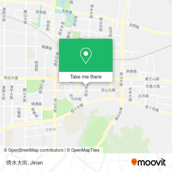 绣水大街 map