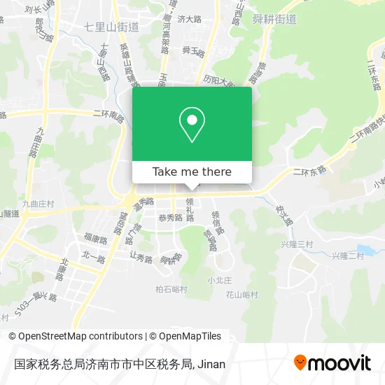 国家税务总局济南市市中区税务局 map