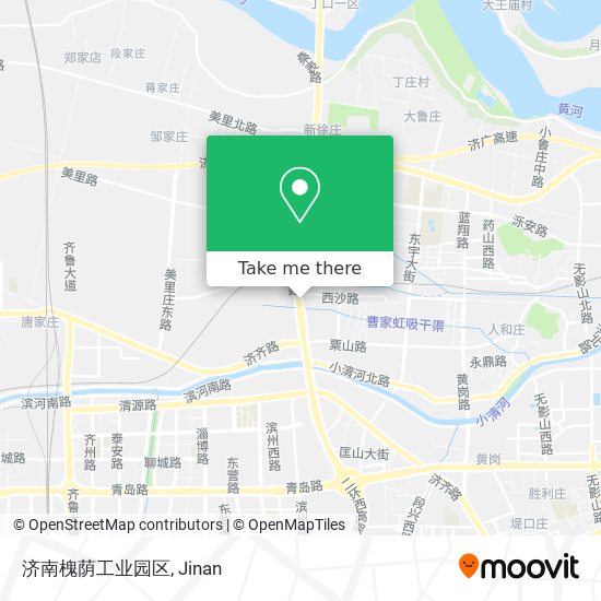 济南槐荫工业园区 map