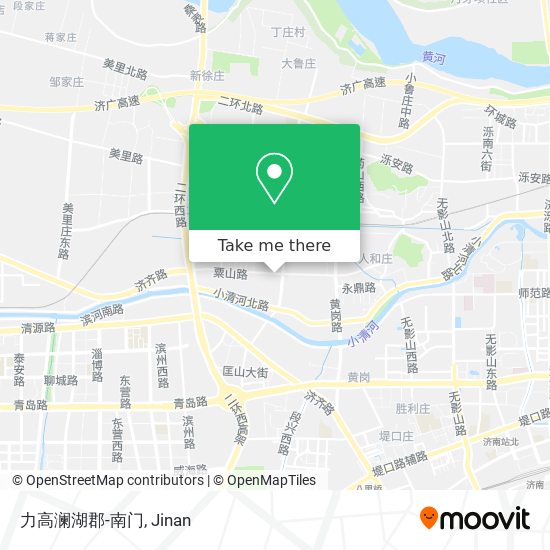 力高澜湖郡-南门 map