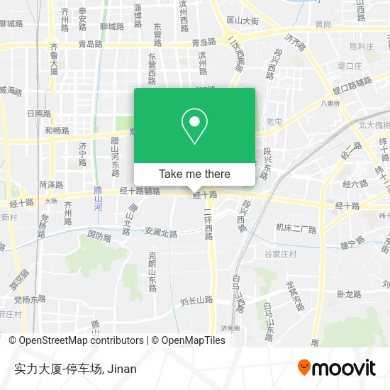 实力大厦-停车场 map