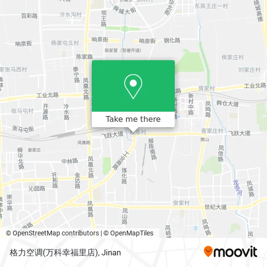 格力空调(万科幸福里店) map