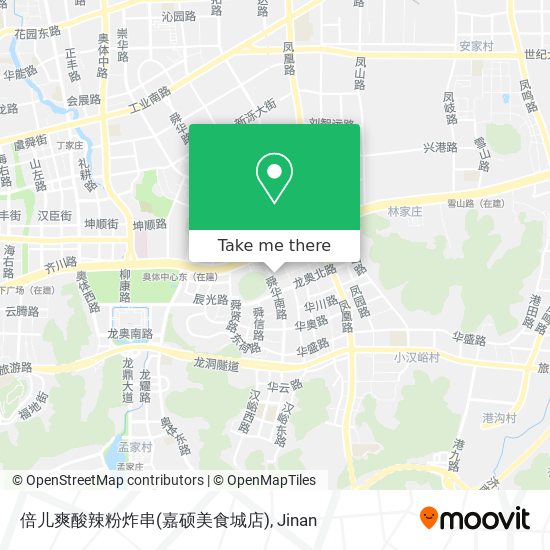 倍儿爽酸辣粉炸串(嘉硕美食城店) map