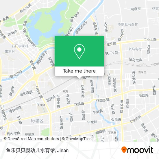 鱼乐贝贝婴幼儿水育馆 map